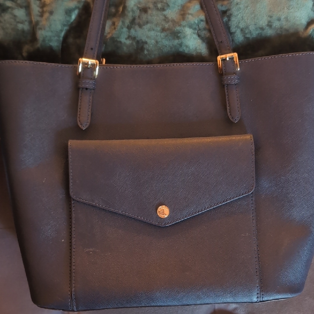 Elegant Black Tote Bag